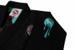 Photo7: BULLTERRIER Jiu-Jitsu Gi PAINT Black (7)