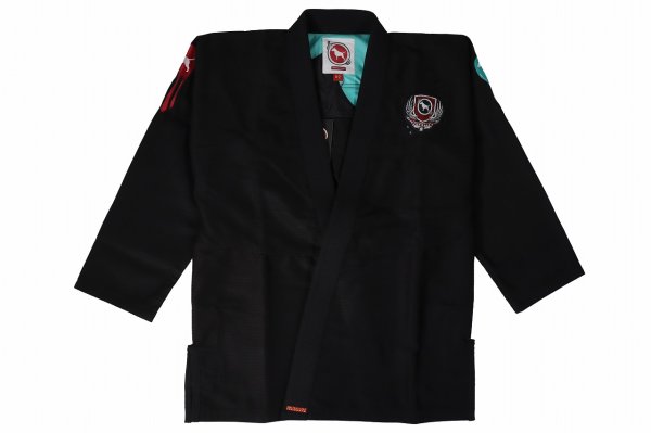 Photo1: BULLTERRIER Jiu-Jitsu Gi PAINT Black (1)