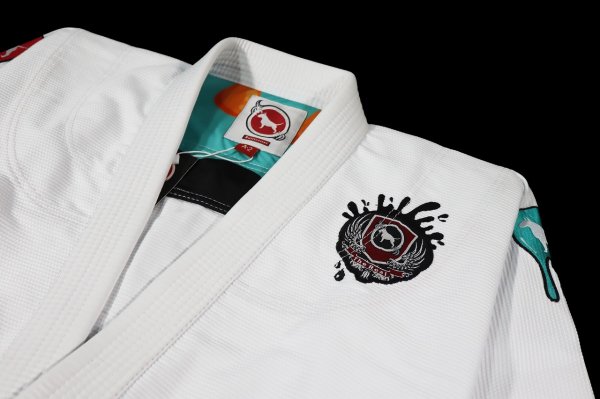 Photo5: BULLTERRIER Jiu-Jitsu Gi PAINT White (5)