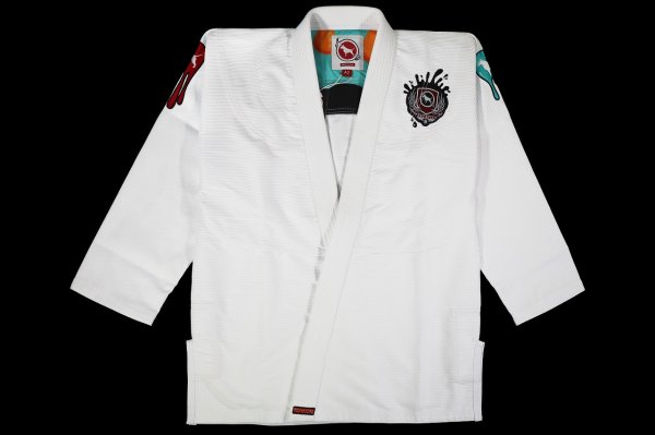 Photo1: BULLTERRIER Jiu-Jitsu Gi PAINT White (1)