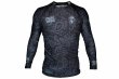 Photo1: PRiDEorDiE Rash Guard FEARLESS Long Sleeve Black (1)