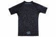 Photo5: PRiDEorDiE Rash Guard FEARLESS Short Sleeve Black (5)