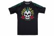 Photo4: PRiDEorDiE Rash Guard STAY SHARP Short Sleeve Black (4)