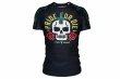 Photo1: PRiDEorDiE Rash Guard STAY SHARP Short Sleeve Black (1)