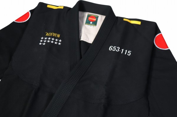 Photo5: ACEVEN Jiu-Jitsu Gi ZERO-F Black (5)