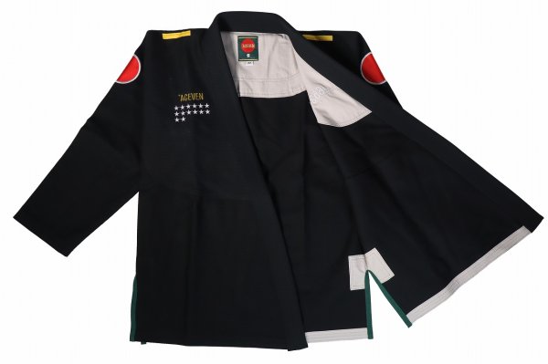 Photo2: ACEVEN Jiu-Jitsu Gi ZERO-F Black (2)