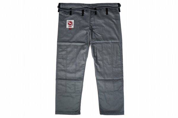 Photo4: BULLTERRIER Jiu-Jitsu Gi BASIC R3 Gray (4)