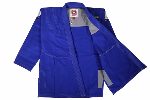 Photo2: BULLTERRIER Jiu-Jitsu Gi BASIC R3 Blue (2)