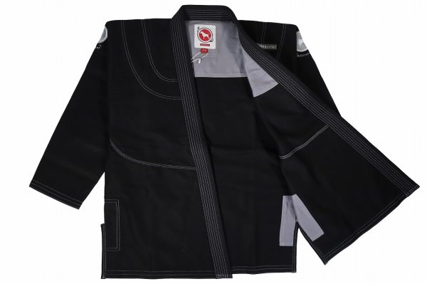 Photo2: BULLTERRIER Jiu-Jitsu Gi BASIC R3 Black (2)