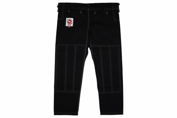 Photo4: BULLTERRIER Jiu-Jitsu Gi BASIC R3 Black (4)