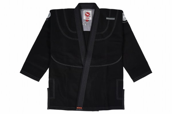 Photo1: BULLTERRIER Jiu-Jitsu Gi BASIC R3 Black (1)