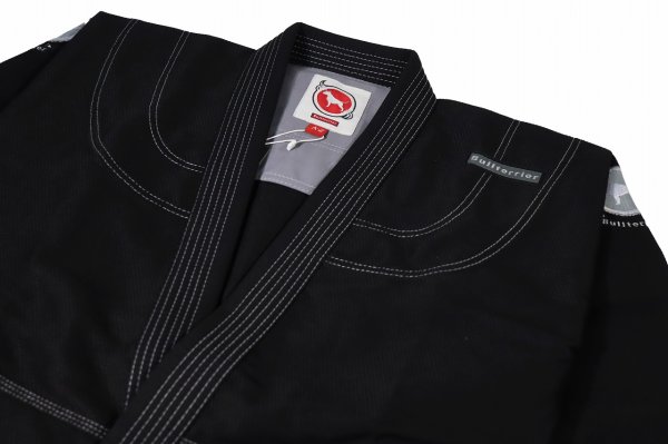 Photo5: BULLTERRIER Jiu-Jitsu Gi BASIC R3 Black (5)
