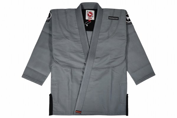 Photo1: BULLTERRIER Jiu-Jitsu Gi BASIC R3 Gray (1)