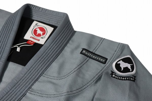 Photo6: BULLTERRIER Jiu-Jitsu Gi BASIC R3 Gray (6)