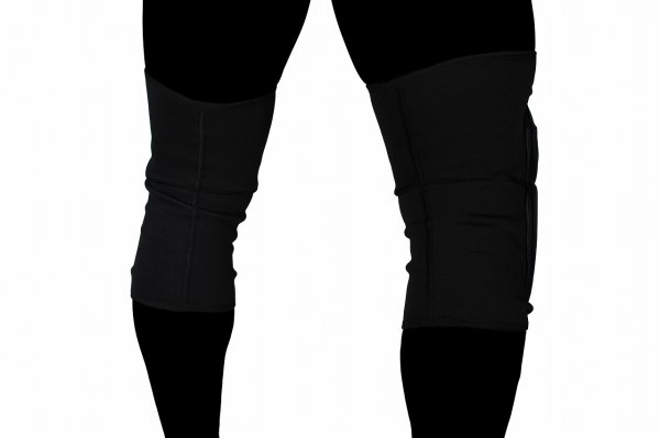Photo2: BULL TERRIER Knee Pad TREINAMENTO Black (2)