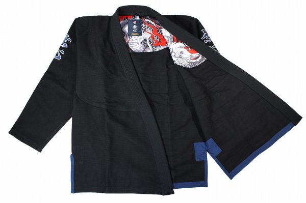 Photo2: BULLTERRIER Jiu-Jitsu Gi MUSHIN REVIVAL Black (2)