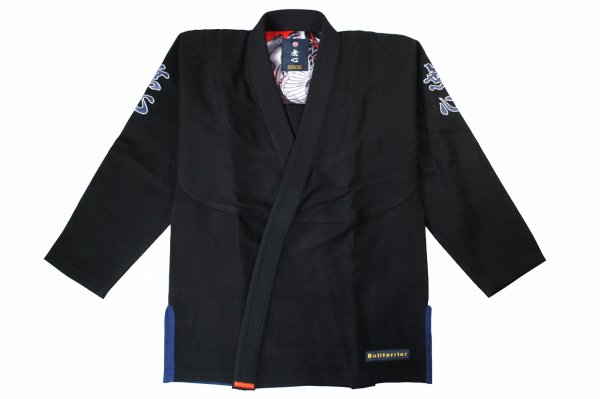 Photo1: BULLTERRIER Jiu-Jitsu Gi MUSHIN REVIVAL Black (1)