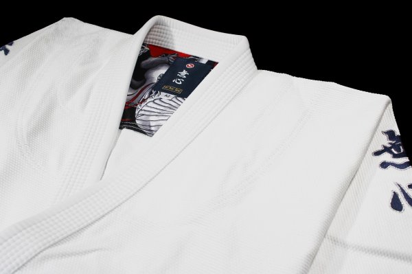 Photo5: BULLTERRIER Jiu-Jitsu Gi MUSHIN REVIVAL White (5)