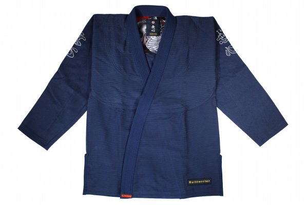 Photo1: BULLTERRIER Jiu-Jitsu Gi MUSHIN REVIVAL Navy (1)