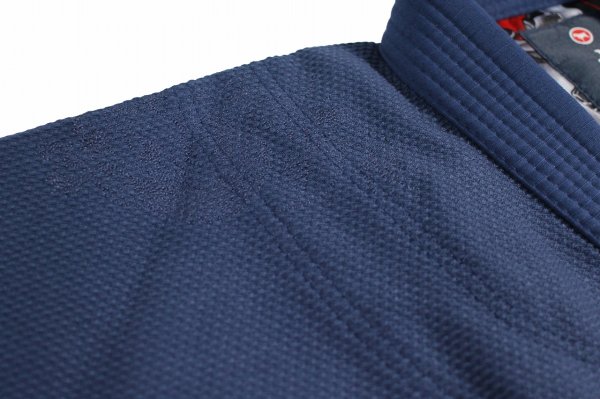 Photo7: BULLTERRIER Jiu-Jitsu Gi MUSHIN REVIVAL Navy (7)