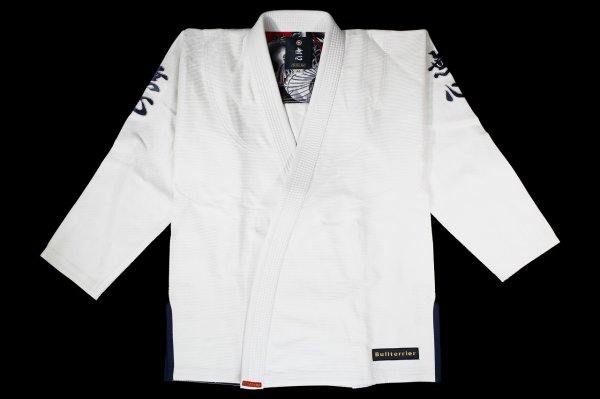 Photo1: BULLTERRIER Jiu-Jitsu Gi MUSHIN REVIVAL White (1)