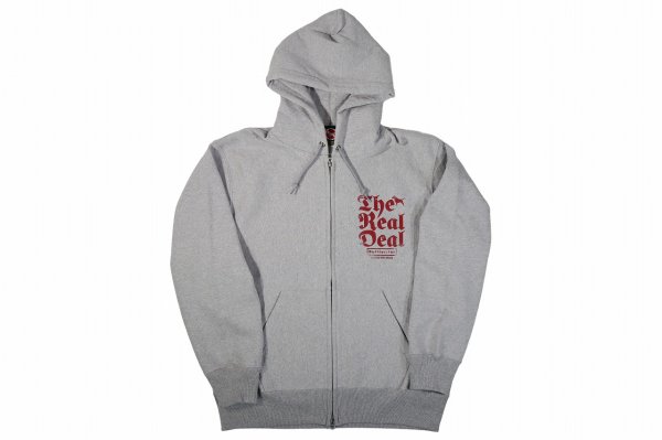 Photo1: BULL TERRIER Zip Hoodie Parka TRD 2.0 Gray (1)
