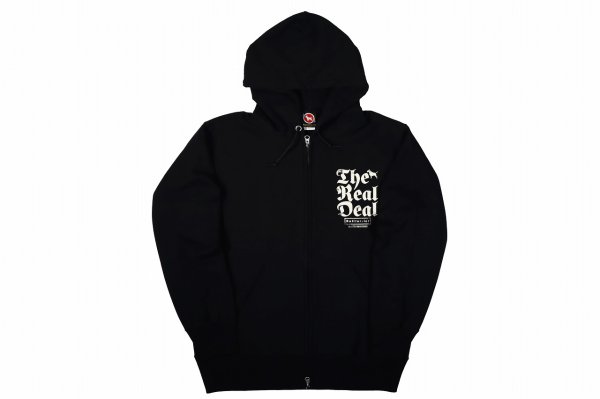 Photo1: BULL TERRIER Zip Hoodie Parka TRD 2.0 Black (1)