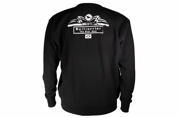 Photo6: BULL TERRIER Sweatshirt BORN TO FIGHT Black (6)