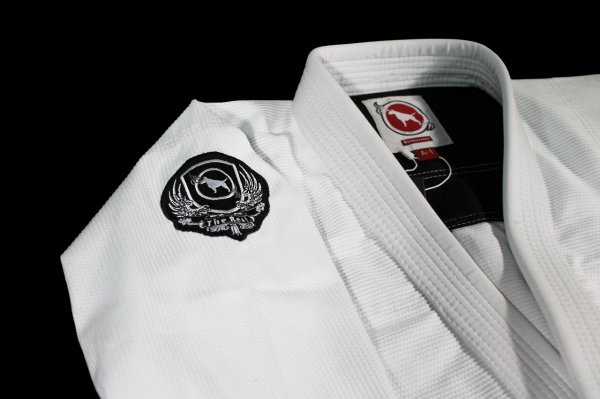 Photo6: BULLTERRIER Jiu-Jitsu Gi MEDLIGHT R3 White (6)