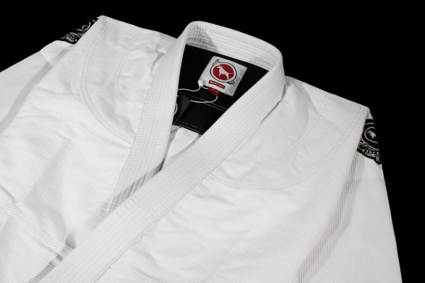 Photo5: BULLTERRIER Jiu-Jitsu Gi MEDLIGHT R3 White (5)