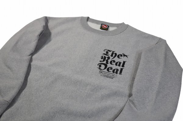 Photo3: BULL TERRIER Sweatshirt TRD 2.0 Gray (3)