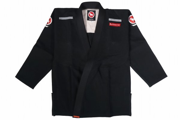 Photo1: BULLTERRIER Jiu-Jitsu Gi REFLE Black (1)