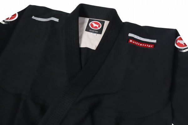 Photo5: BULLTERRIER Jiu-Jitsu Gi REFLE Black (5)