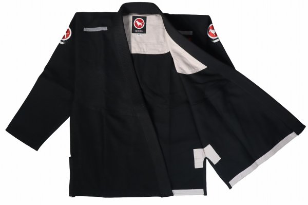 Photo2: BULLTERRIER Jiu-Jitsu Gi REFLE Black (2)
