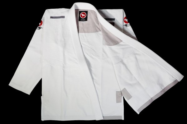 Photo2: BULLTERRIER Jiu-Jitsu Gi REFLE White (2)