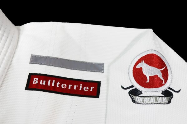 Photo6: BULLTERRIER Jiu-Jitsu Gi REFLE White (6)