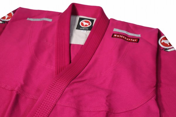 Photo5: BULLTERRIER Jiu-Jitsu Gi REFLE Pink (5)