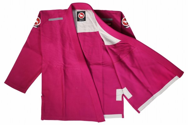 Photo2: BULLTERRIER Jiu-Jitsu Gi REFLE Pink (2)