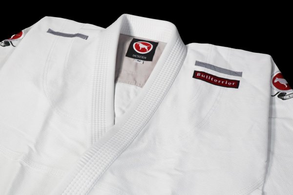 Photo5: BULLTERRIER Jiu-Jitsu Gi REFLE White (5)