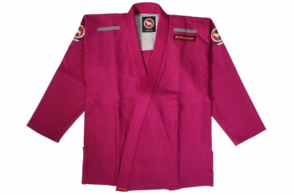 Photo1: BULLTERRIER Jiu-Jitsu Gi REFLE Pink (1)