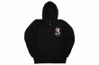 Photo1: BULL TERRIER Hoodie Zip Parka JAPAN Black (1)