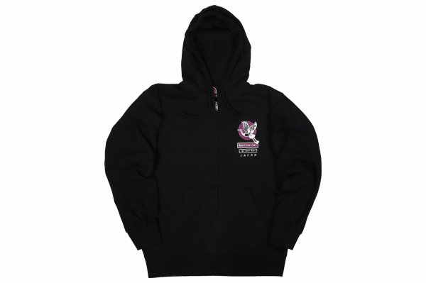 Photo1: BULL TERRIER Hoodie Zip Parka JAPAN Black (1)