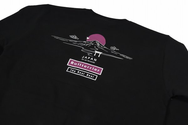 Photo4: BULL TERRIER Sweatshirt JAPAN Black (4)