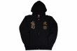 Photo1: BULL TERRIER Zip Hoodie Parka TORAH Black (1)