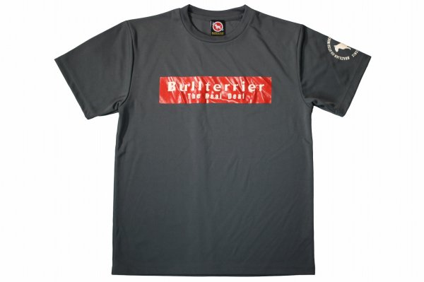 Photo1: BULL TERRIER Dry Fit T-Shirt BASIC LOGO Gray (1)