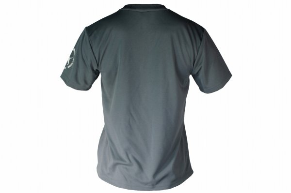 Photo6: BULL TERRIER Dry Fit T-Shirt BASIC LOGO Gray (6)