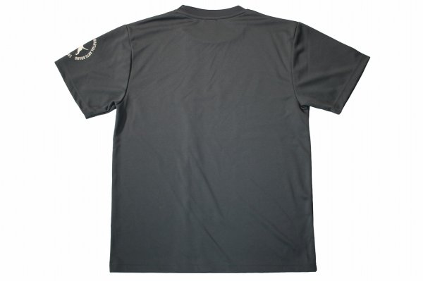 Photo2: BULL TERRIER Dry Fit T-Shirt BASIC LOGO Gray (2)