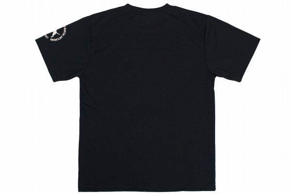 Photo2: BULL TERRIER Dry Fit T-Shirt BASIC LOGO Black (2)