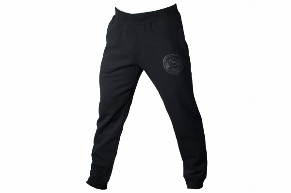 Photo6: BULL TERRIER Sweatpants BASIC Black/Black (6)