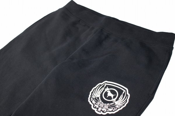 Photo3: BULL TERRIER Sweatpants BASIC Black (3)